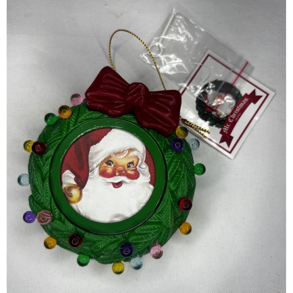Mr. Christmas Recordable Photo Frame Ornament Lights Up